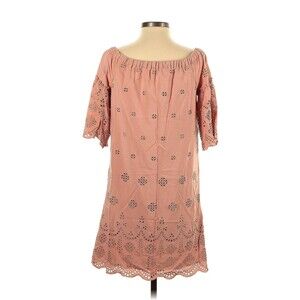 Madewell Womens Small Casual Dress Cottagecore Fairy Lace Forest Eyelet Dusty